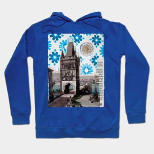 Prague Building & Moroccan Tiles Hoodie